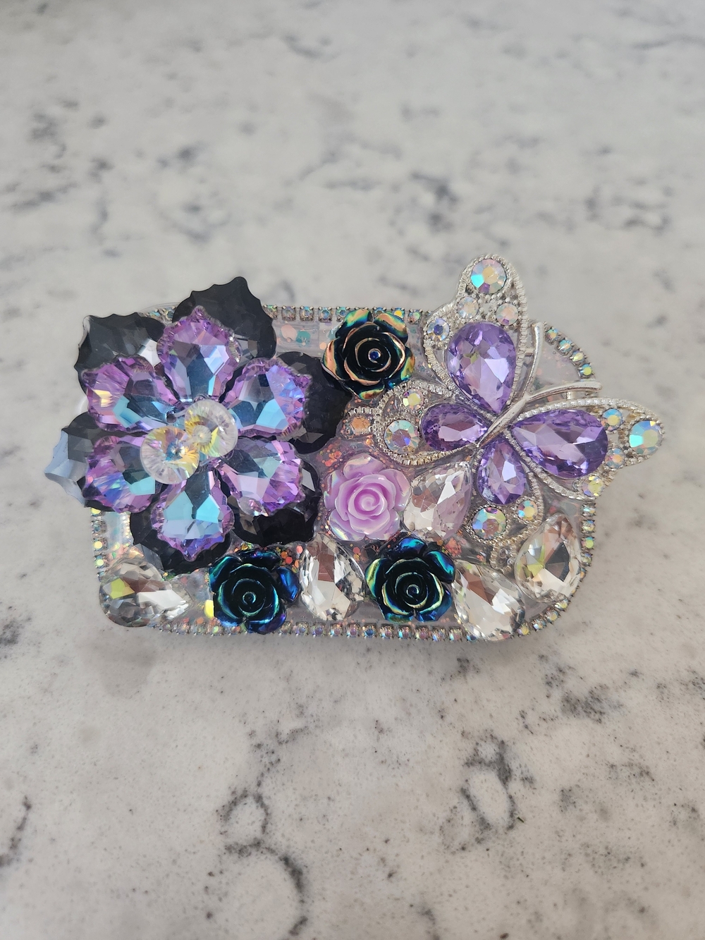 Butterfly & Flower Phone Clip